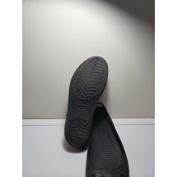 Crocs Black flats Size 8 - Picture 4 of 7